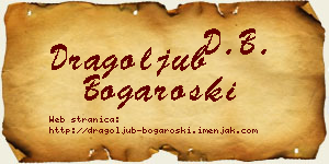 Dragoljub Bogaroški vizit kartica